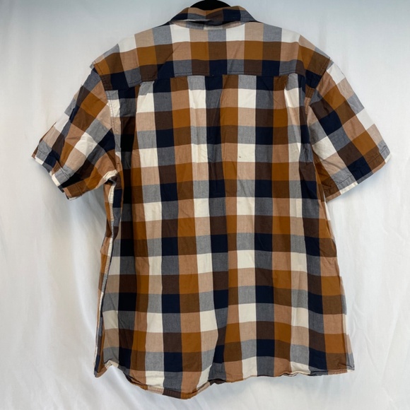 Carhartt Relaxed Fit Short Sleeve Button Down Plaid Shirt Men’s 2XL Quantity 2 - Picture 11 of 16